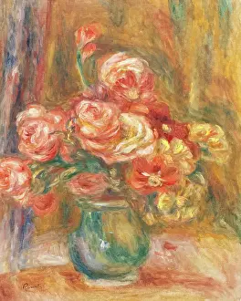 Exhibit Prints: Vase Of Roses