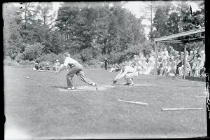 Poughkeepsie Prints: Vassar Student Batting