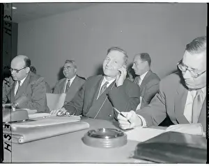 Vassily V. Kuznetsov Speaking with the Press