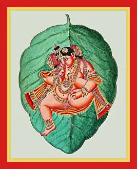 Album Prints: Vatapattrashayi sucking his right toe