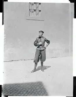 Vatican Guard Standing Outside