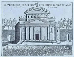 Decayed Prints: De Venere Genitrice Et De Eius Templo In Foro Caesaris (Ad Hortos Paft Templum SS Casmi Et Damiani)
