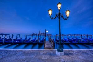 Images Dated 6th August 2015: Venice Blue Hour