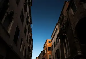 Grand Prints: Venice Italy, Grand canal and building in venezia
