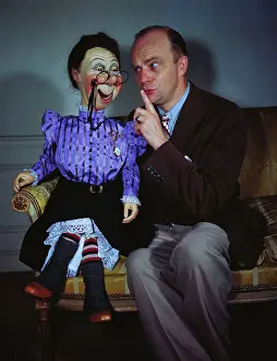 Ventriloquist and Puppet