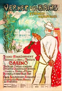 Gaul Prints: Vernet-les-Bains: Pyrenees Orientales