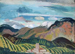 1910s Prints: Vernet, (Provencal Landscape), 1912