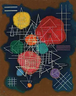 Oil On Canvas Prints: Verschleiertes Glühen (Veiled Glow)