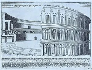 Area Prints: Vespasian's amphitheatre was inaugurated shortly in front of his death in 79 AD