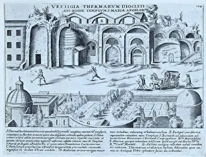 Decayed Prints: Vestigia Thermarum Diocletiani Ani Hodie Templem S
