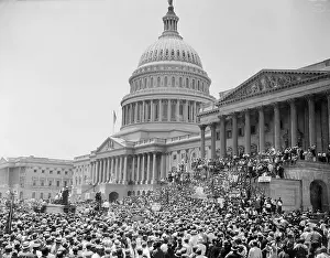 Rallying Prints: Veterans Protesting at the Capitol