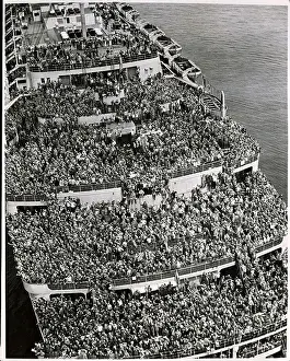 Veterans On Ship In Ny Harbor