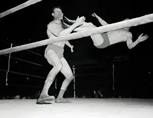 Viadek Kowalski and Pat O'Connor in Brutal Wrestling