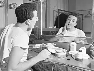 Makeup Prints: Vic Damone In Dressing Room