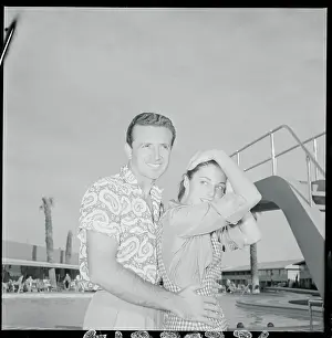 Vic Damone and Pier Angeli