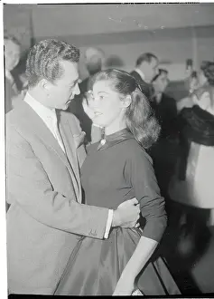 Vic Damone and Pier Angeli Dancing