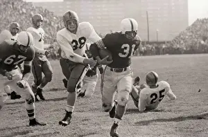 Columbus Prints: Vic Janowicz, Ohio State Football Action