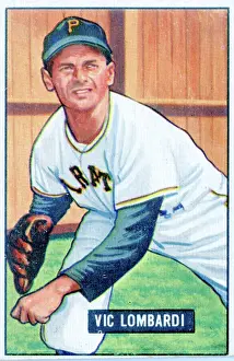 Arc0016622 Prints: Vic Lombardi Baseball Card