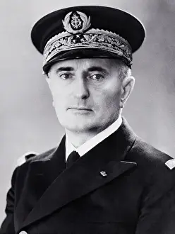 Vice Admiral Francois Darlan of French Navy