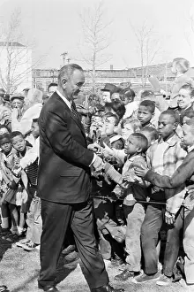 Wilmington Prints: Vice President Meeting Children