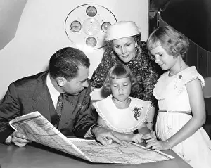 Shoulder Prints: Vice President Nixon With His Family