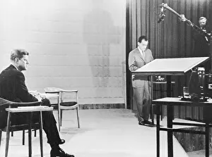 Vice President Nixon and Senator John Kennedy
