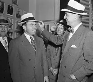 Senator Prints: Vice President Richard Nixon and Senator Prescott Bush