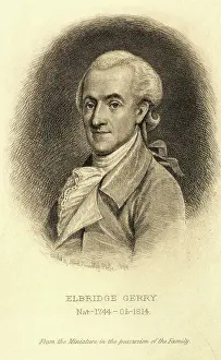 Vice President of united States and Signer of Declaration of Independence Eldbridge Gerry