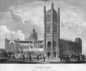 Parliament Building Prints: Victoria Tower