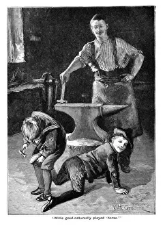 Enjoyment Prints: Victorian Blacksmith Farriers