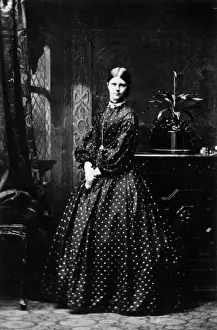 Dr Otto Herschan Prints: Victorian Dress