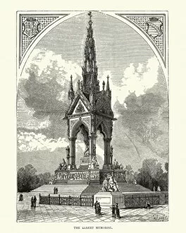 Prince Albert (1819-1861), The Royal Consort Gallery: Victorian London - Albert Memorial