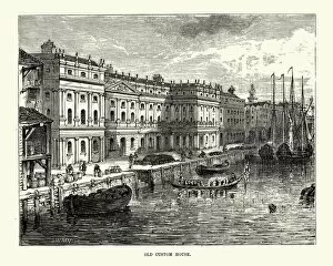Commercial Dock Gallery: Victorian London - The Custom House