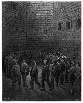 Crime Gallery: Victorian London - Newgate Prison Exercise Yard