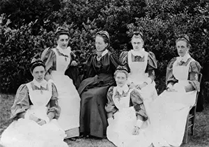 Colour Format Prints: Victorian Nurses