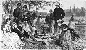 Images Dated 5th January 2017: Victorian Picnic
