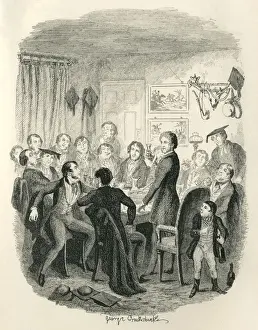 Social Gathering Prints: Victorian public school teachers convivial evening