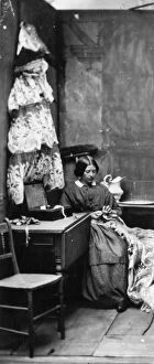 Images Dated 5th December 2007: Victorian Seamstress