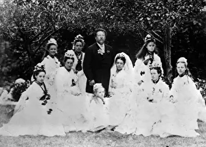 Clothing Roles Prints: Victorian Wedding