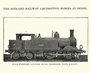Images Dated 24th January 2017: Victorian four wheeled coupled bogie passenger train