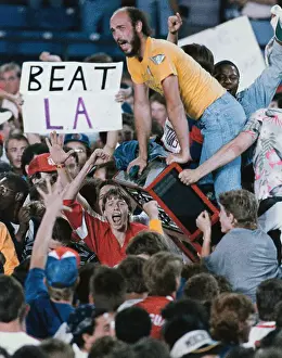 Pontiac Prints: Victorious Fans Celebrating