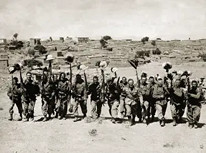 Victorious Italian Soldiers