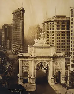 Victory Arch And Flatiron Building