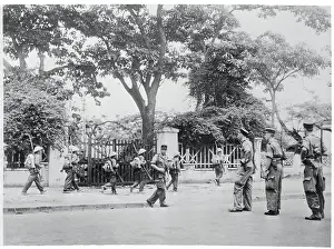 Hanoi Prints: Vietminh and French Troops in 1955