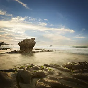 Images Dated 28th March 2015: Vietnam beach / Co Thach ancient rock beach