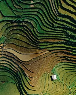 Abstract Aerial Art Prints Gallery: Vietnam Drone Photography Collection