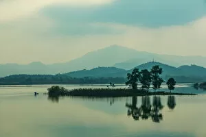 Images Dated 3rd January 2016: Vietnam - Landscape of Dong Mo Lake - Ba Vi Moutain