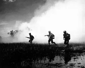 Vietnamese Army's Crack Troops In Action