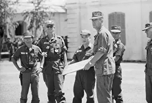 Vietnamese and US Officers Meeting in Vietnam