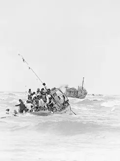 Vietnamese Refugees Battling the Sea